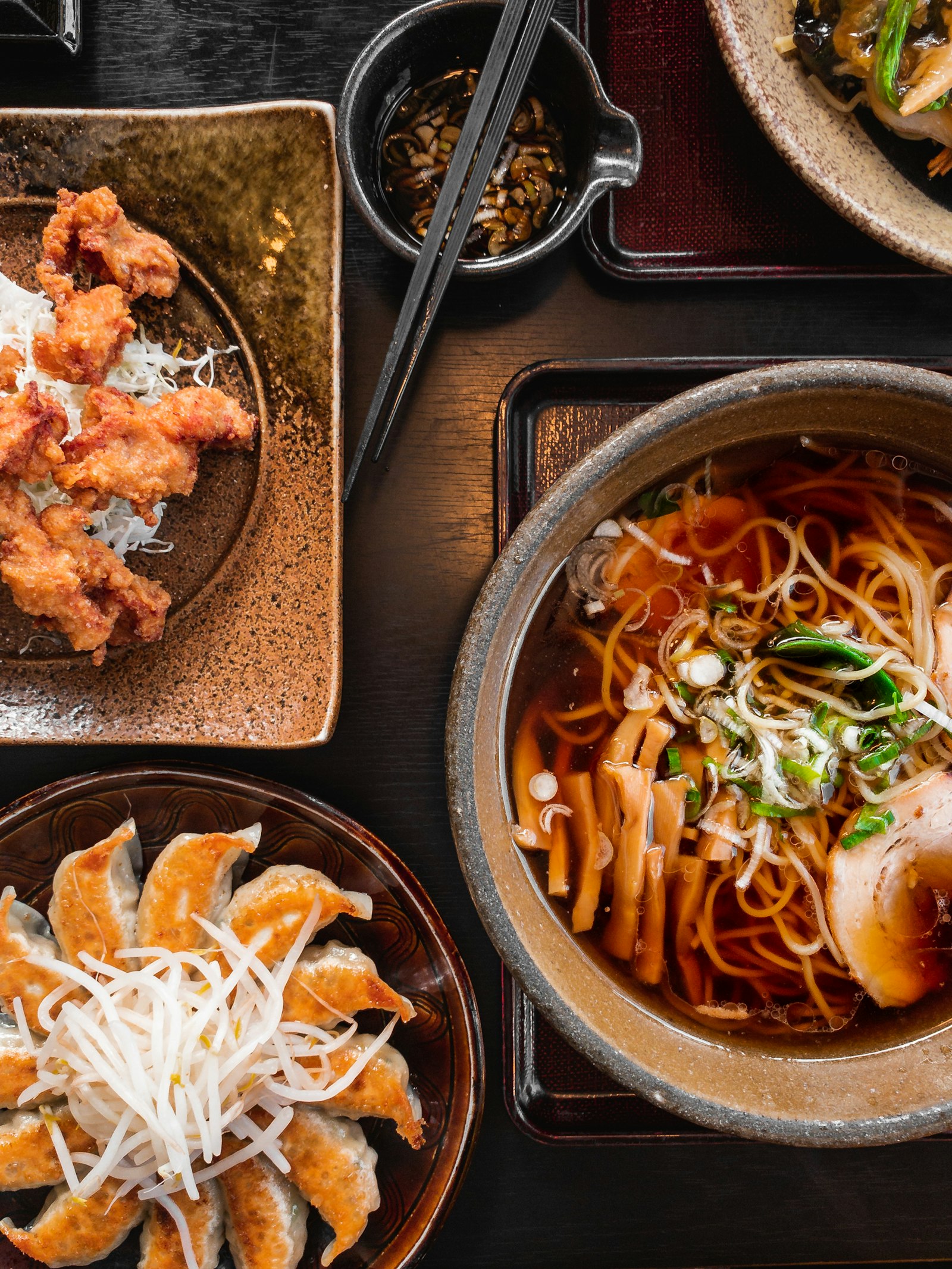 흑염소 안주 한 상 차림